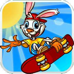滑板小兔