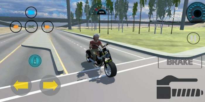 城市摩托模拟驾驶3D免费版截图1