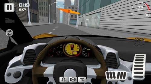 超级跑车模拟驾驶截图3